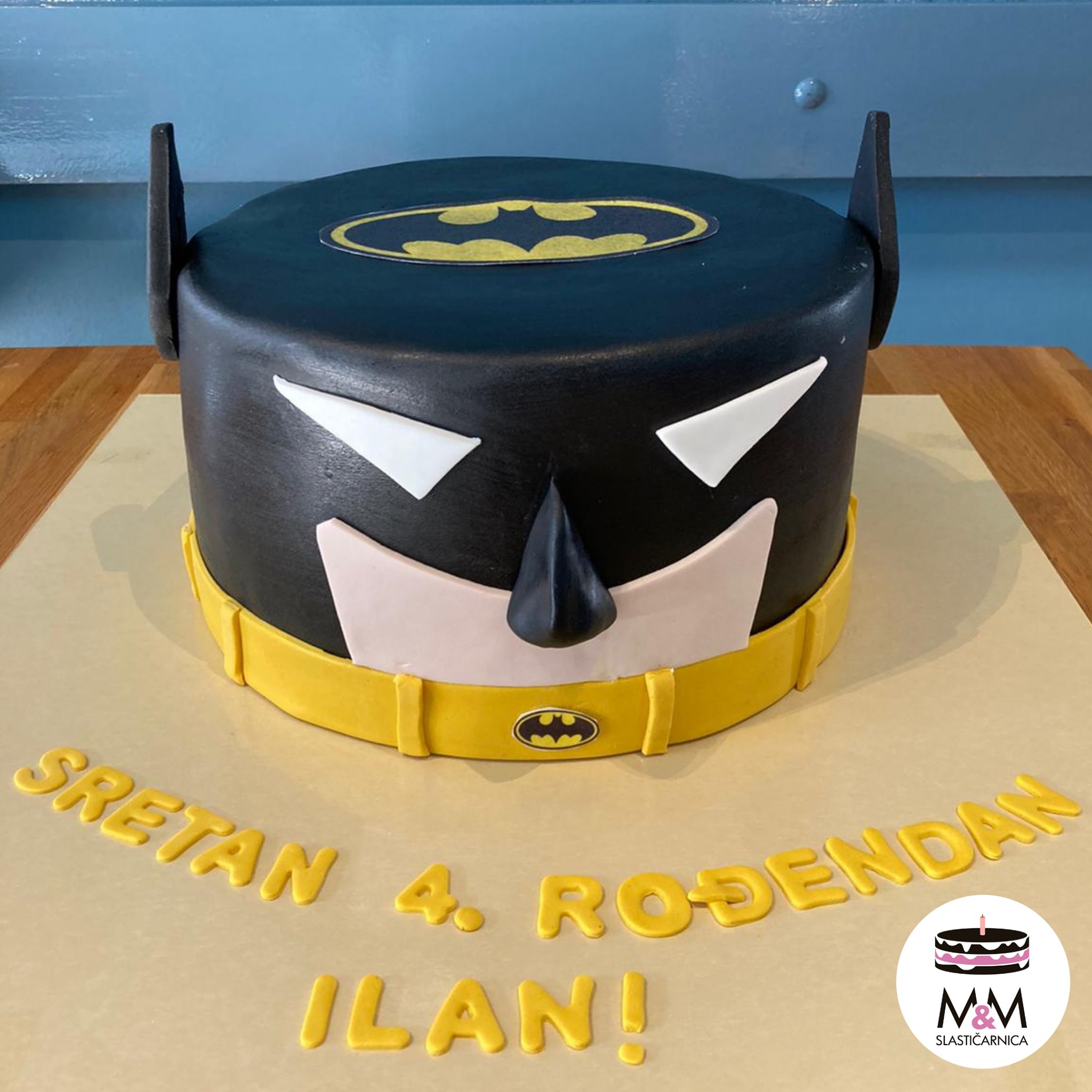 Torta Batman, glava (110) (12 porcija)