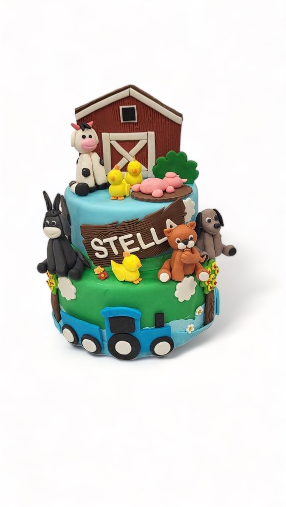 Farm cake, torta sa životinjama (53) (30 porcija)