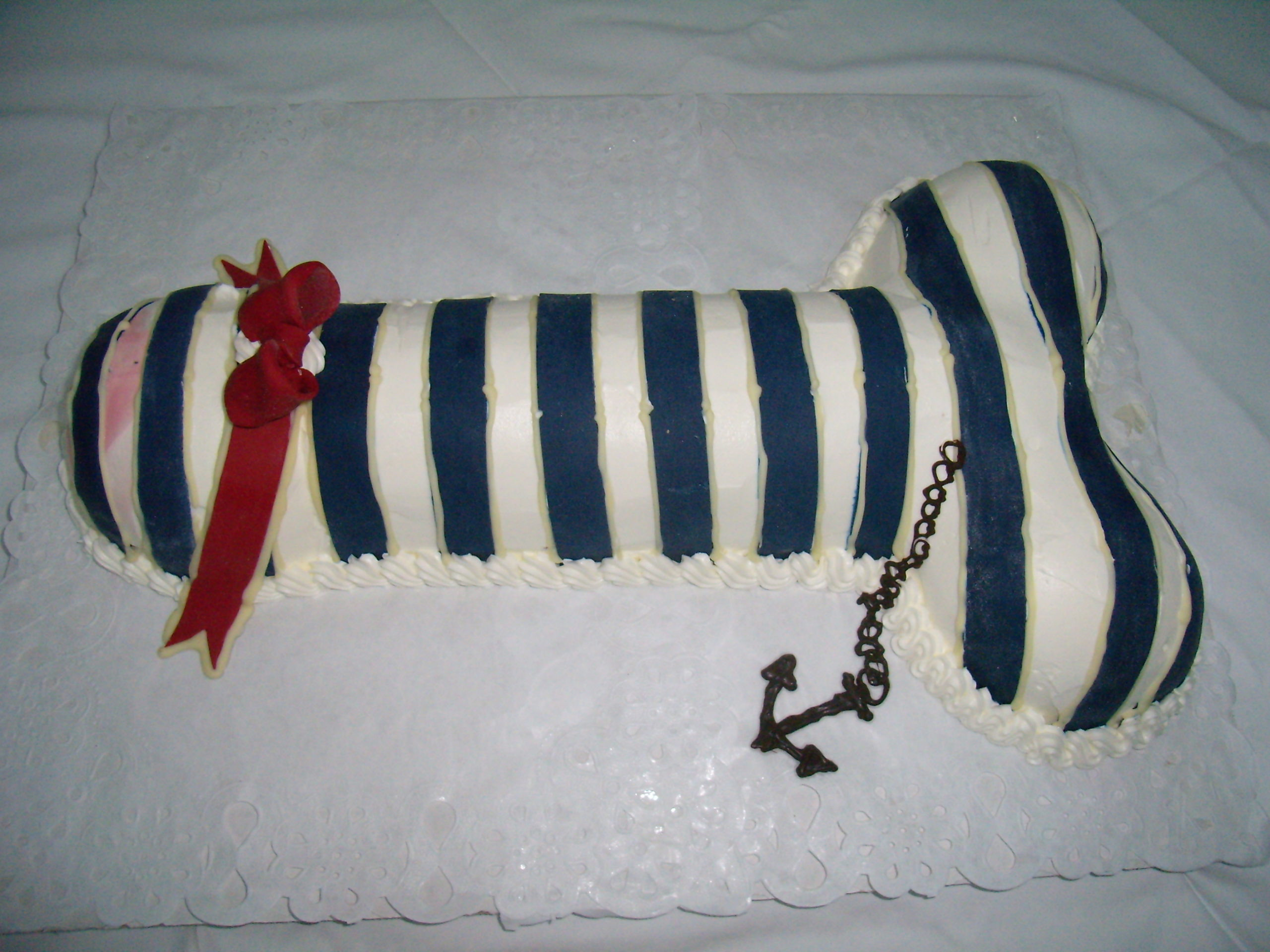 Torta za djevojačku mornar,sailor (394) (16 porcija)