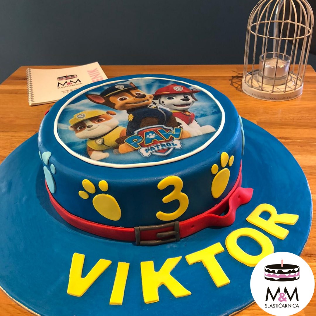 Torta Paw patrol 2 (86) (12 porcija)