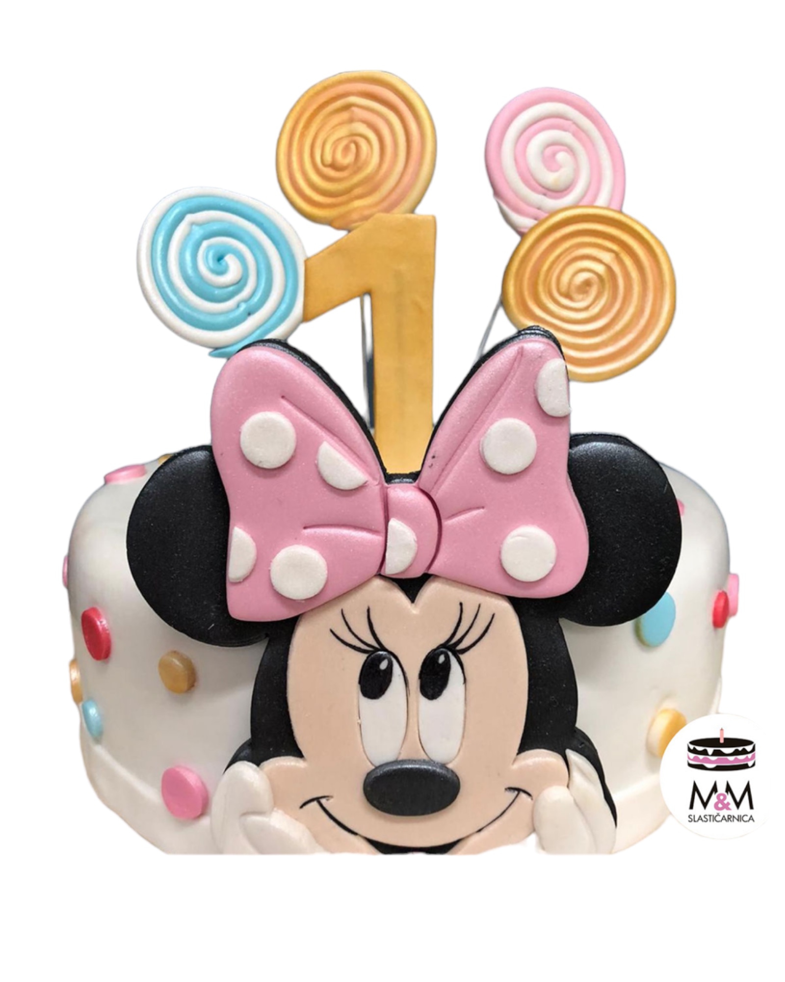 Minny mouse cake (196) (12 porcija)