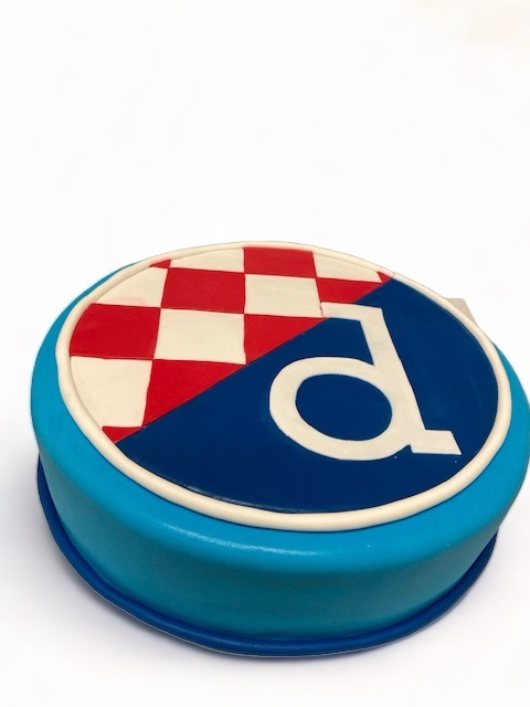 Dinamo torta (foodball cake) (02) (12 porcija)