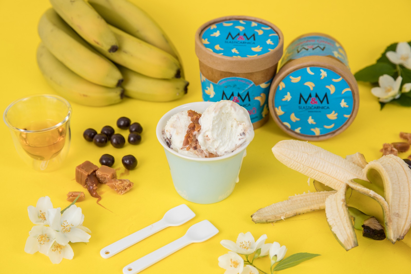 Hanči bananči (banana, čokolada , karamela)